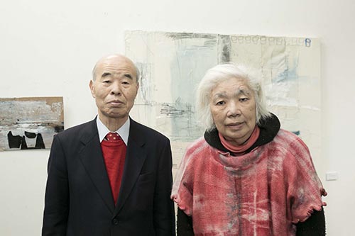 写真：館長の須藤一郎氏と須藤紀子夫人