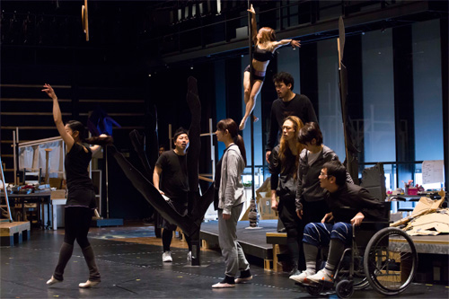 Photo: From the public rehearsal of “Dream Play”