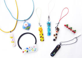 秋の体験工房 期間限定メニュー キラキラアクセサリー&フレーム時計