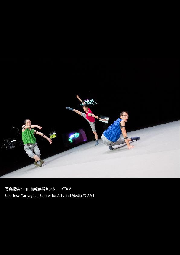”Dividual Plays ディヴィジュアル・プレイズ ‐ 身体の無意識とシステムとの対話” YCAM InterLab+安藤洋子
