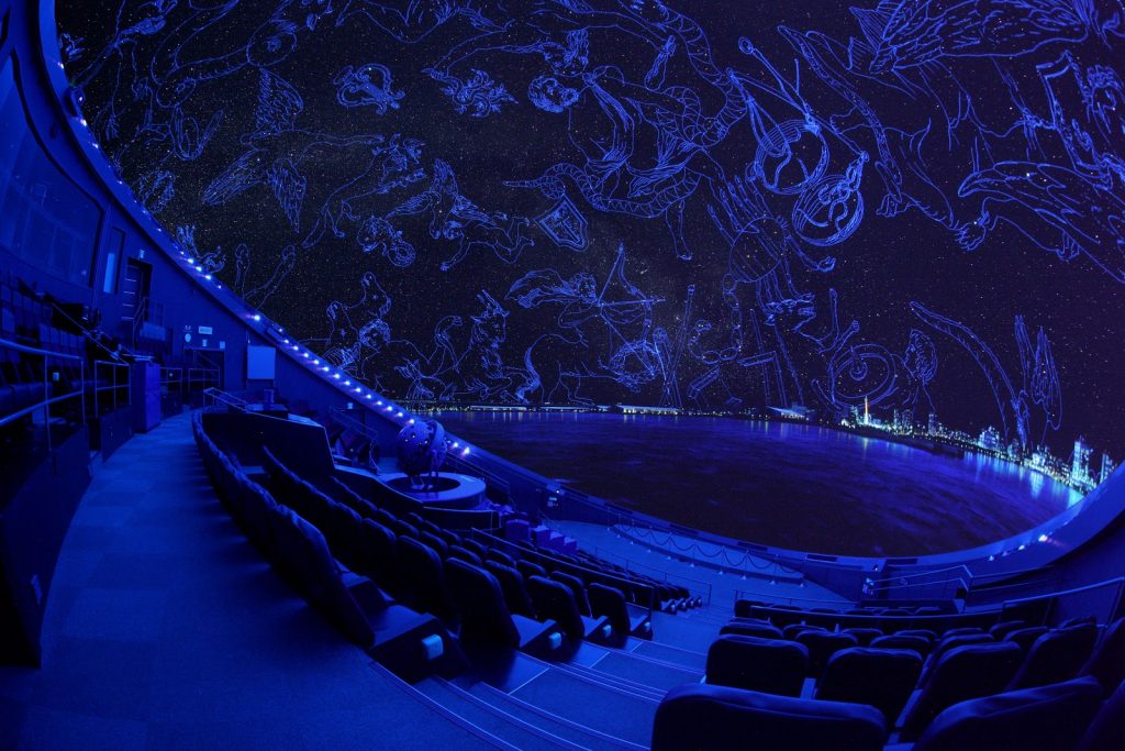 宇宙劇場(プラネタリウム)ヒーリング番組「夜を旅する〜天の川めぐり〜」