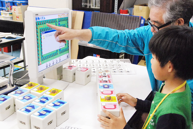 ロボット教室「迷路パズル 応用編」