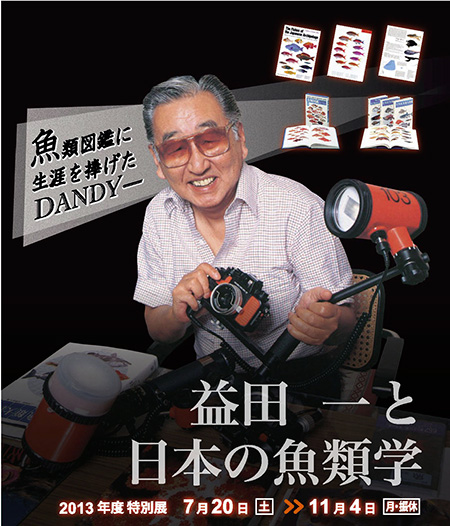 特別展 『魚類図鑑に生涯を捧げたDANDY~益田一と日本の魚類学~』