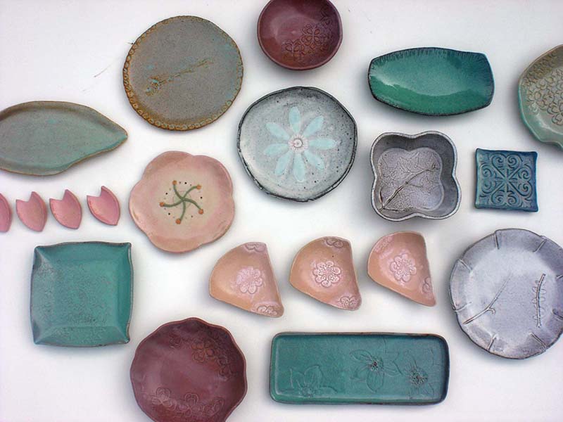 陶芸体験 春色のお皿づくり