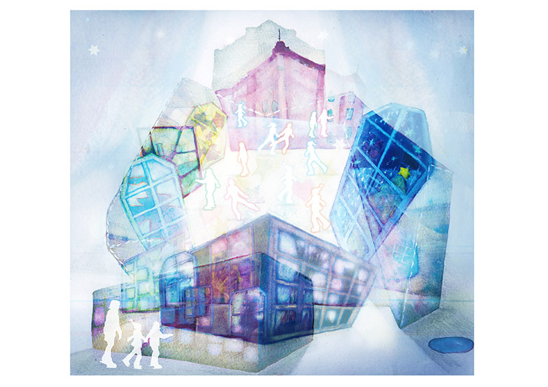Art Rink in 横浜赤レンガ倉庫『Narrative(ナラティブ)』