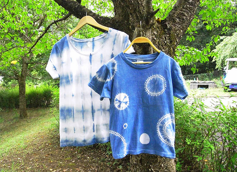 藍染めで素敵に染めよう!Tシャツ&エコバック