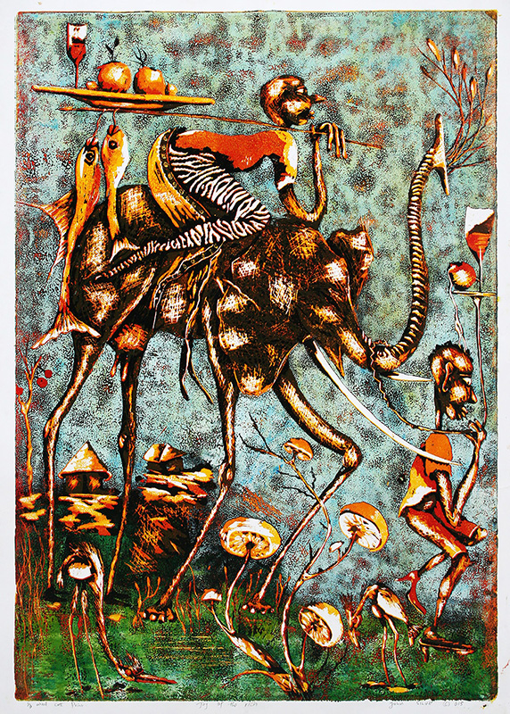 「第4回 FEI PRINT AWARD 準大賞者JOHN SILVER -Take Me to Japan- 」展