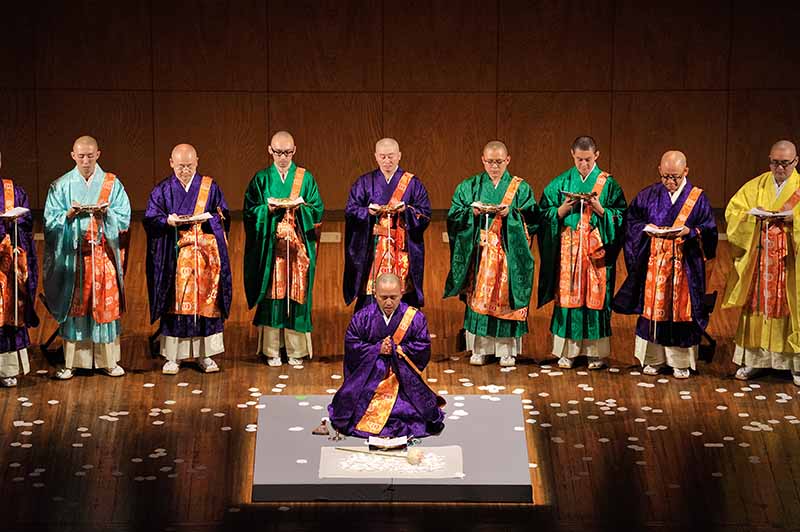 音楽堂で聴く聲明 四箇法要―花びらは散っても花は散らない