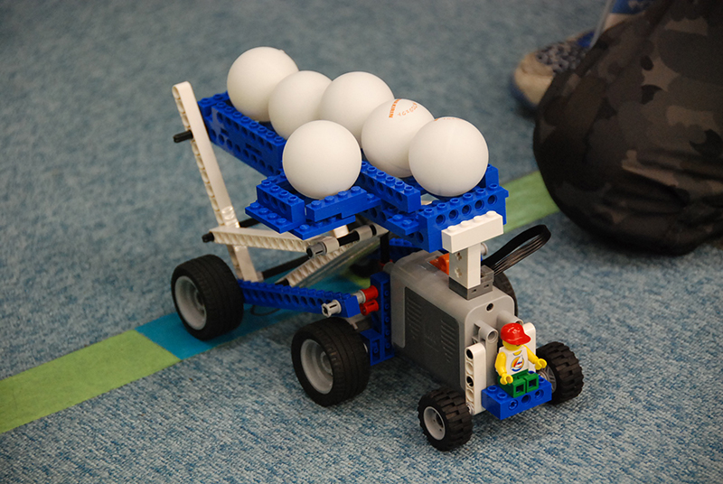 ロボット教室「サイエンス&テクノロジー ~レゴで学ぶ科学の原理~ トラックにたくさん荷物がつめるかな?!」