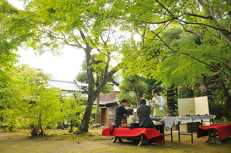 松永記念館茶会