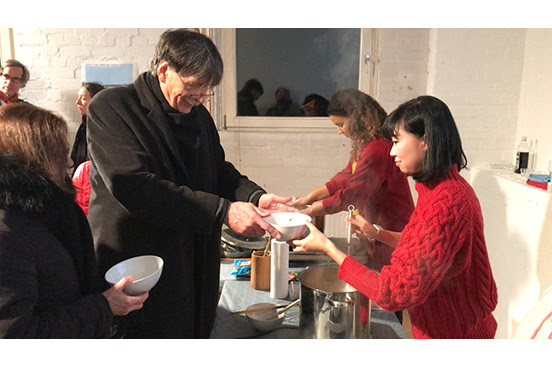 ポート・ジャーニー・プロジェクト ハンブルク⇆横浜 佐藤未来 帰国展 「Soup Tasting River Yokohama —- Hamburg」