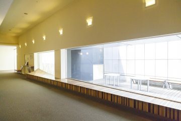 What is "Sugita Theater", an artistic space filled with natural light?