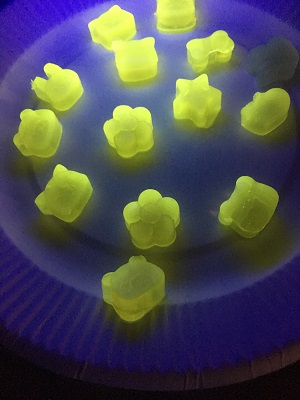 夏休み特別企画 「自由研究ラボ – やってみよう!作ってみよう! -」科学実験教室「光るグミ~ビタミンB2のひみつ~」