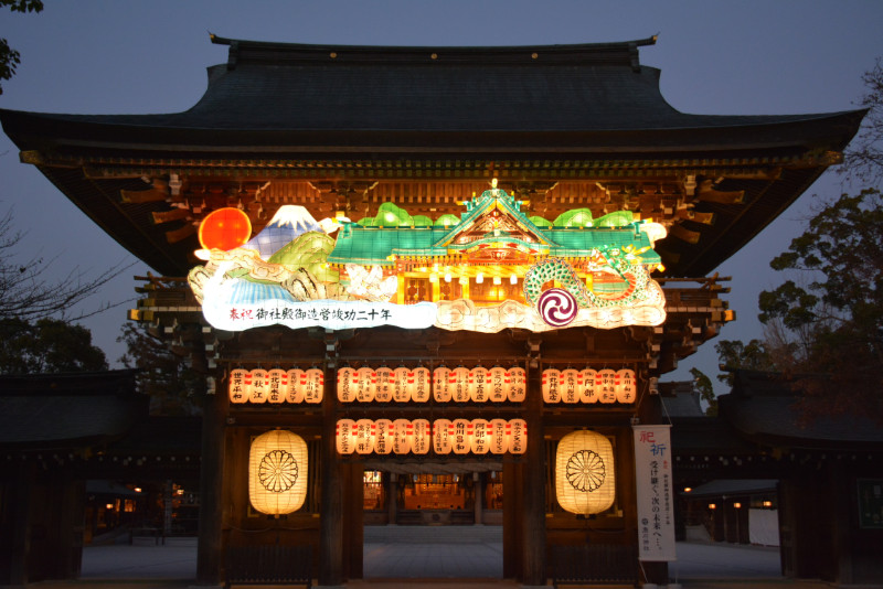 （高座郡寒川町）［寒川神社 迎春神話ねぶた］