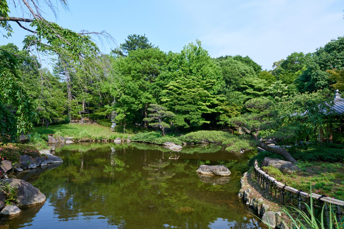 히라츠카시 종합 공원 일본 정원