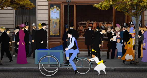 横浜フランス月間2019 ミッシェル・オスロ 『ディリリとパリの時間旅行』 展