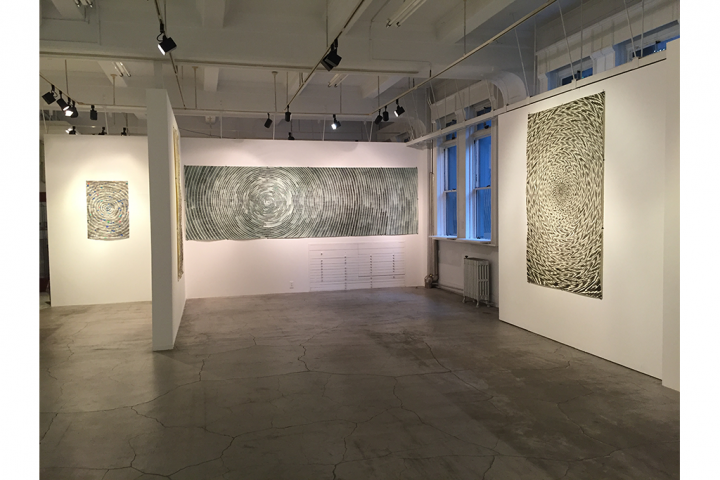 Held a solo exhibition by Kenji Fujii, an artist raised in Yokohama, at Galerie Paris