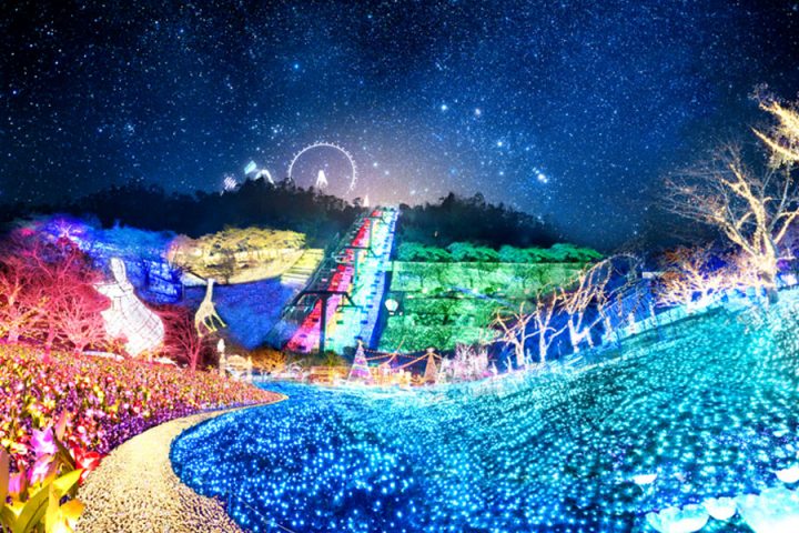 600万球关东地区最大的灯饰活动“相模湖灯饰”