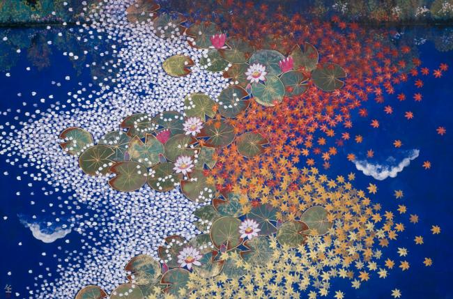 平松画伯の「イメージの宇宙」をお楽しみください。