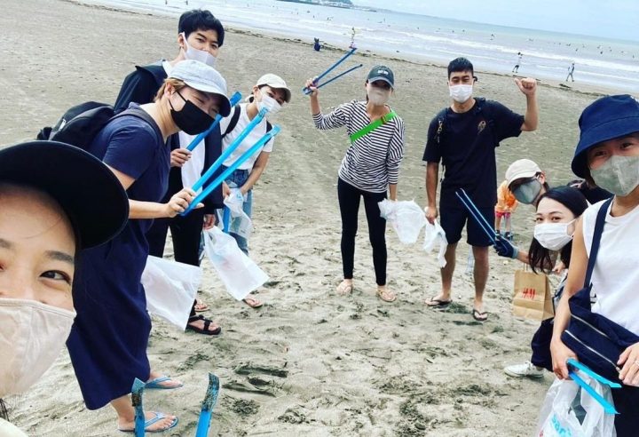 “Allbeaches” environmental activities that connect to the world that can only be done in Japan