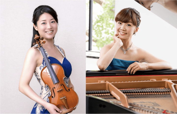 오노 유이(바이올린), 소노다 히로코(피아노)에 의한 클래식 콘서트.