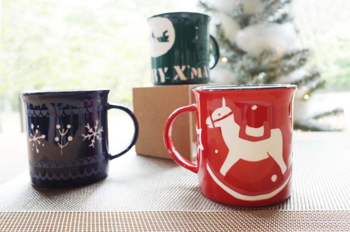It is a new sandblast menu "Enamel-style mug cup" that scrapes your favorite pattern with sand.