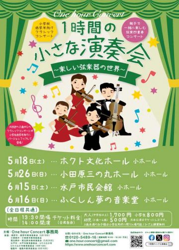 Classical concert for elementary school students