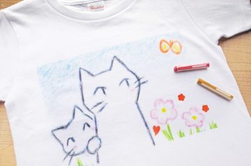 "Drawing Kids T-shirt Menu"