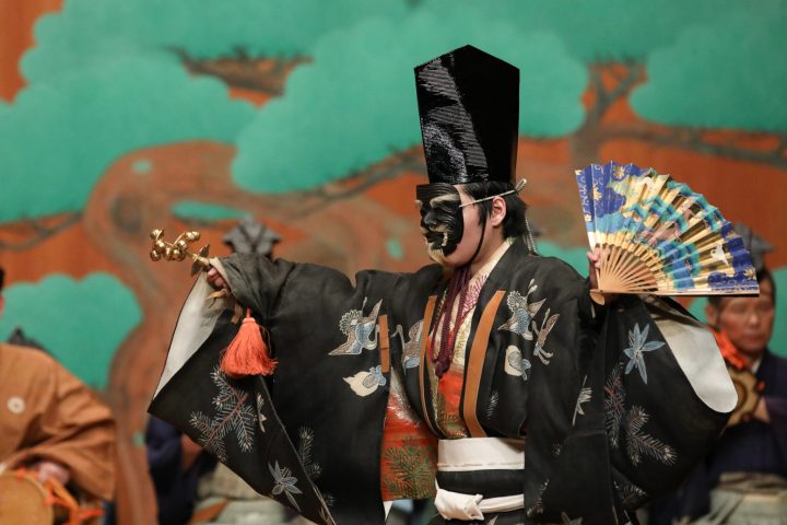 每月取件 慶祝博世音樂廳開幕的狂言表演 的圖片