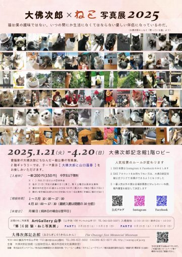 大佛次郎×ねこ写真展2025 の画像