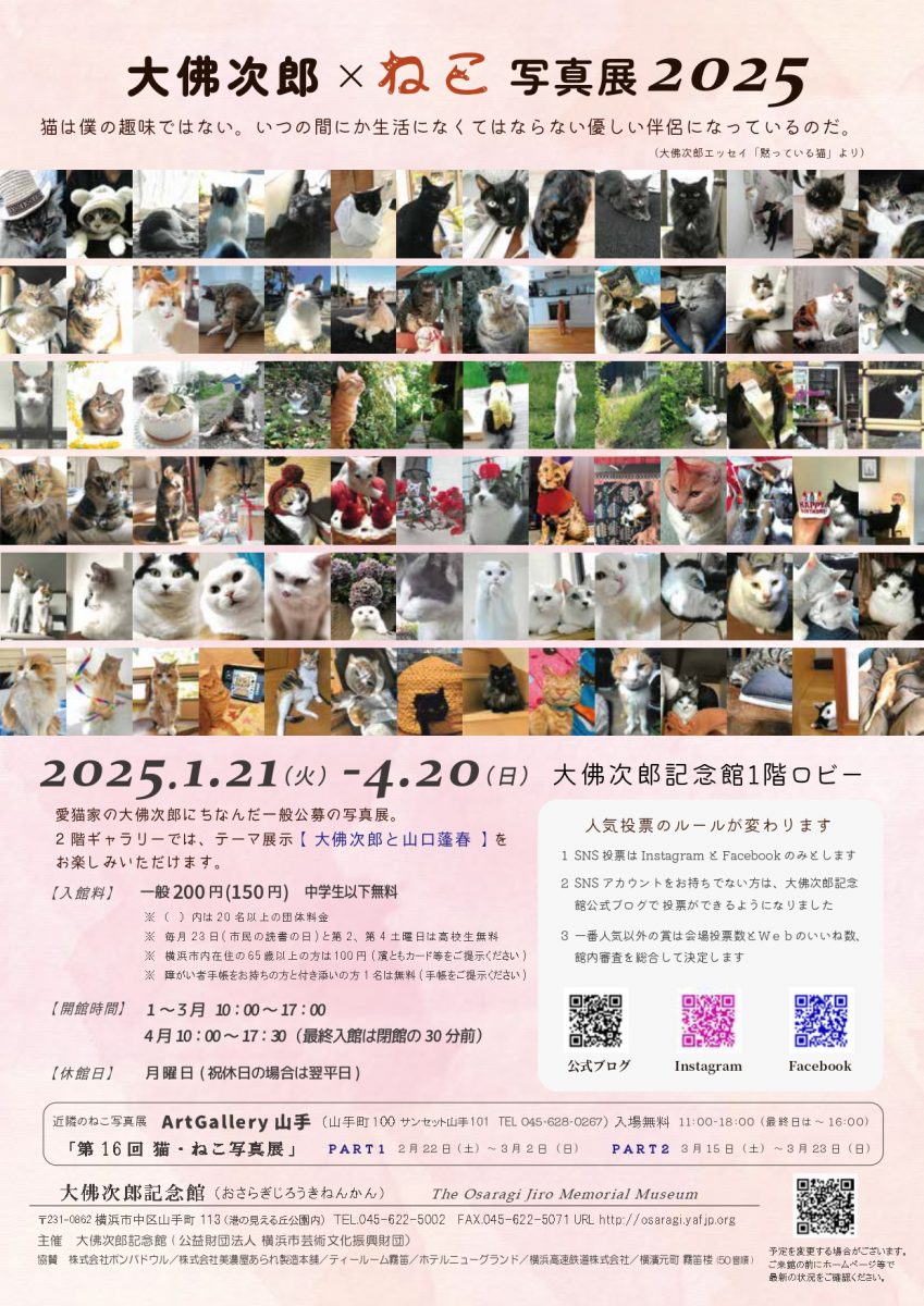 大佛次郎×ねこ写真展2025