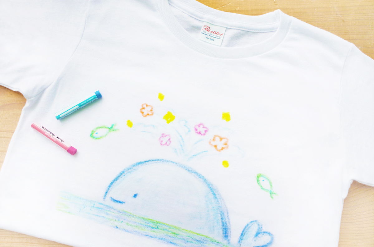 ｢おえかきキッズTシャツ｣作り