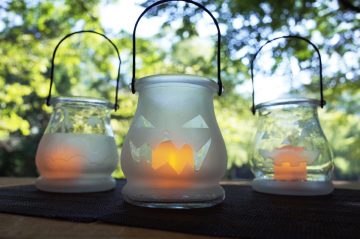 Image of Making a candle lantern!