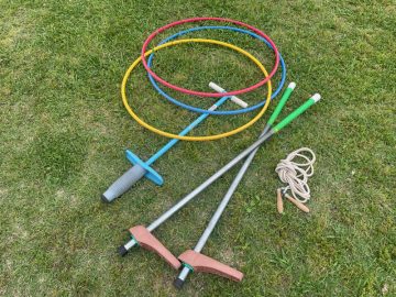 竹馬・フラフープであそぼう