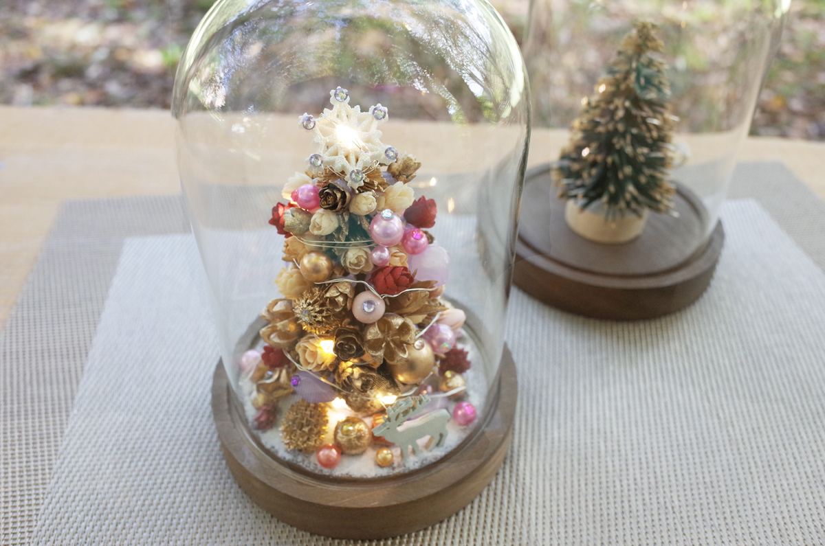 LEDガラスドームツリー