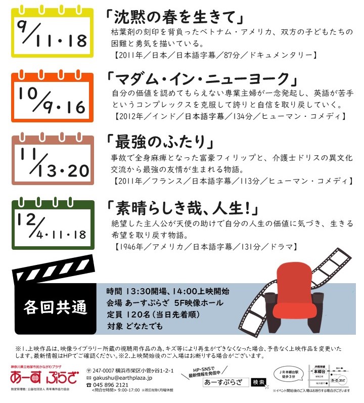 上映会「素晴らしき哉、人生!」　