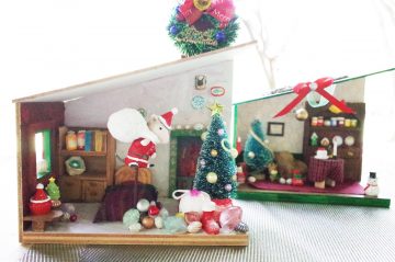 クリスマスドールハウス の画像