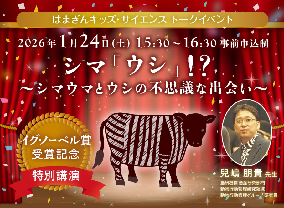 シマ「ウシ」！？～シマウマとウシの不思議な出会い～