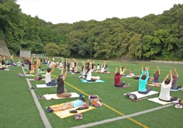 在兒童國（Kodomo no Kuni）體驗露天瑜伽 的圖片