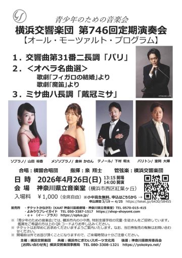 青少年のための音楽会 の画像