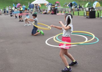 フープマン・ユーヤ杯フラフープ大会 の画像