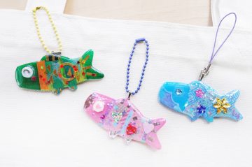 UVﾚｼﾞﾝ｢こいのぼりアクセサリー｣